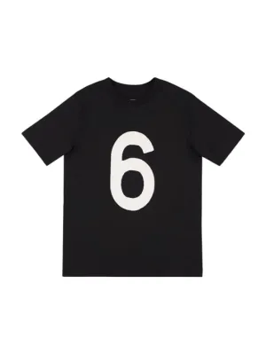 MM6 Maison Margiela   Logo print cotton jersey t-shirt 