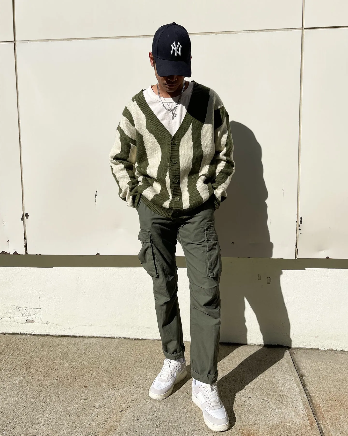 MNML Vintage Cargo Pants Olive
