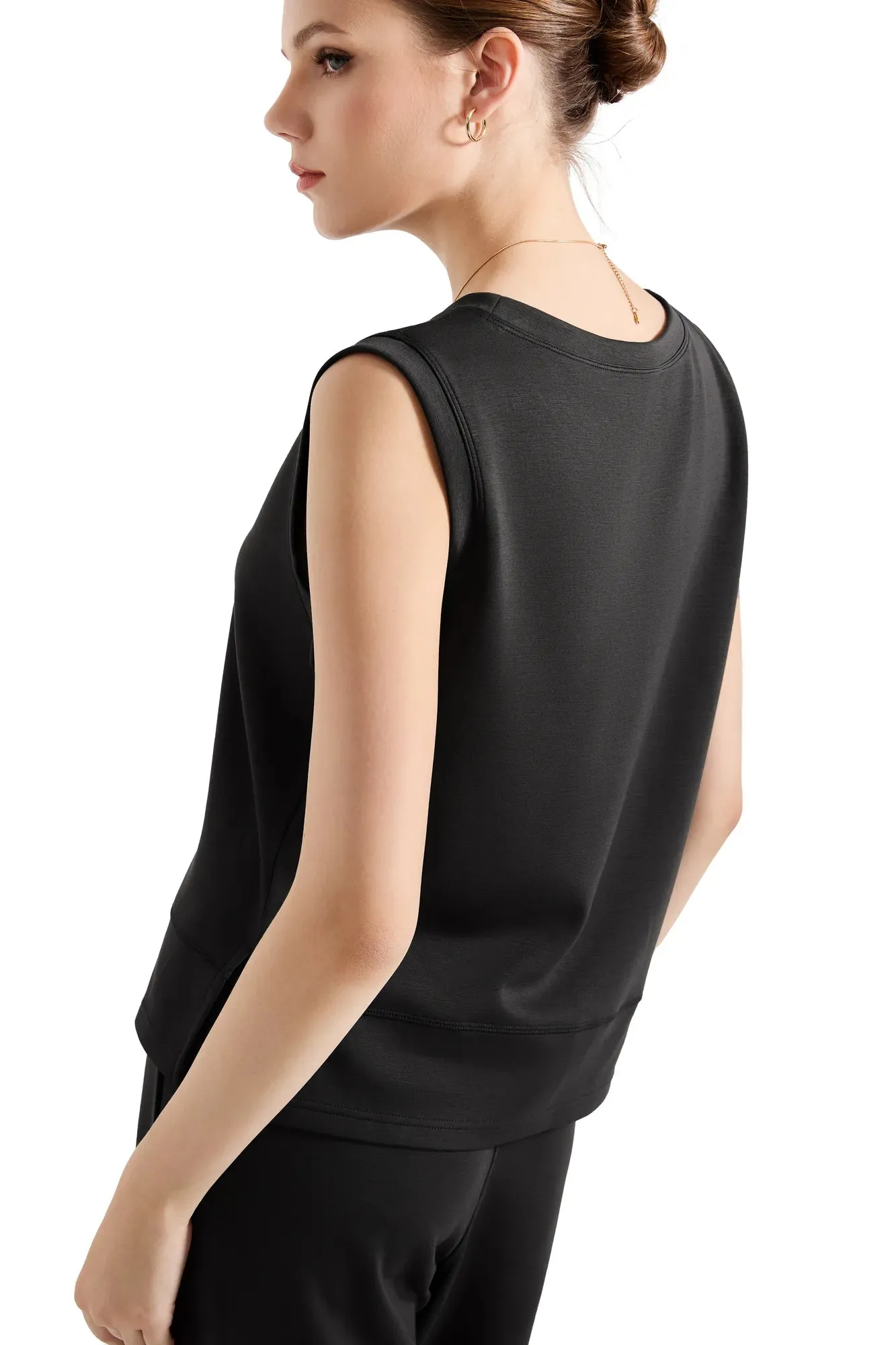 Modal Sleeveless Lounge Set