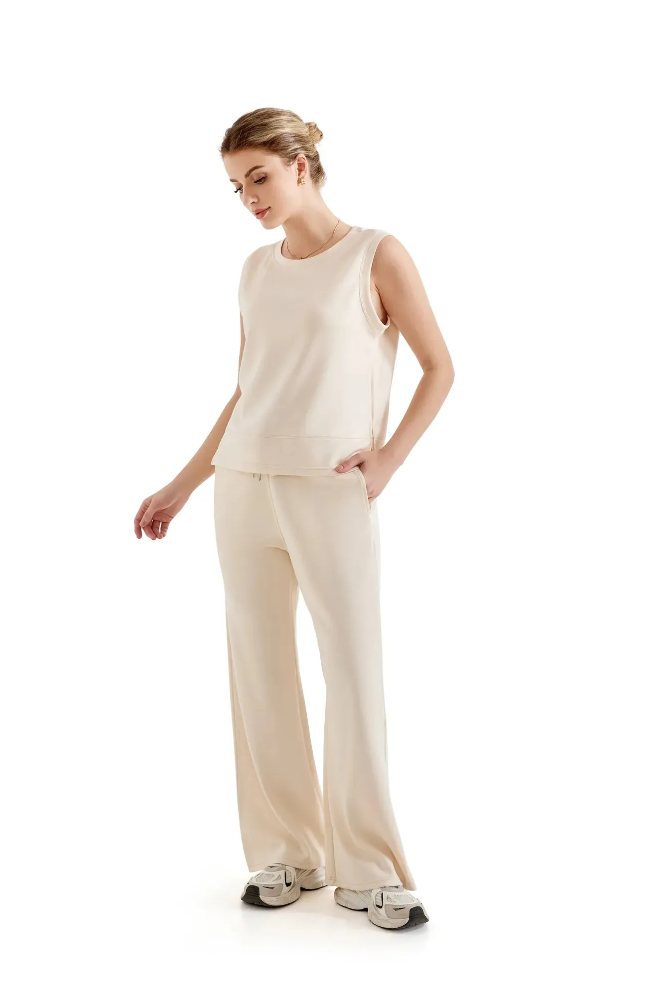 Modal Sleeveless Lounge Set
