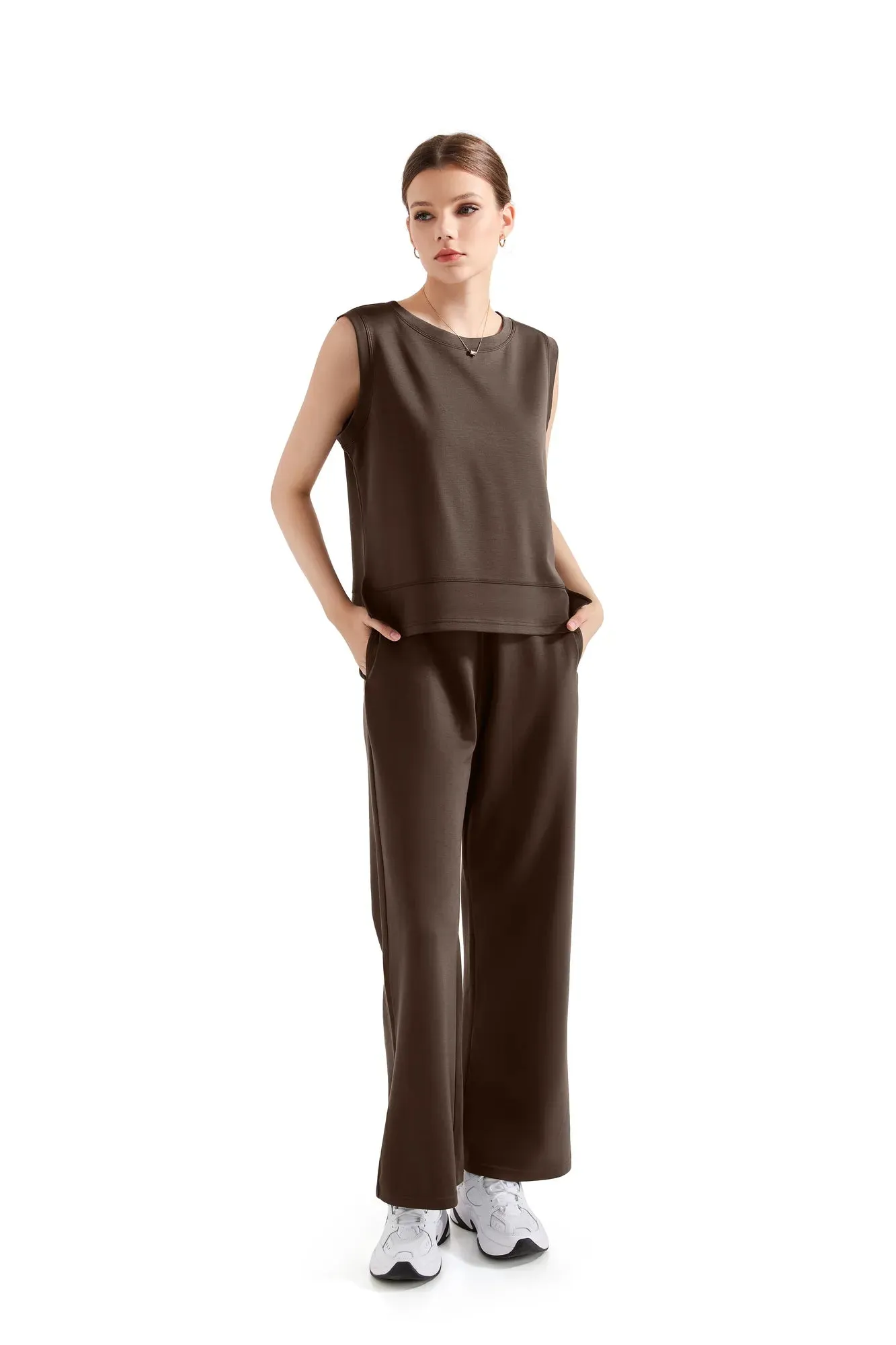 Modal Sleeveless Lounge Set