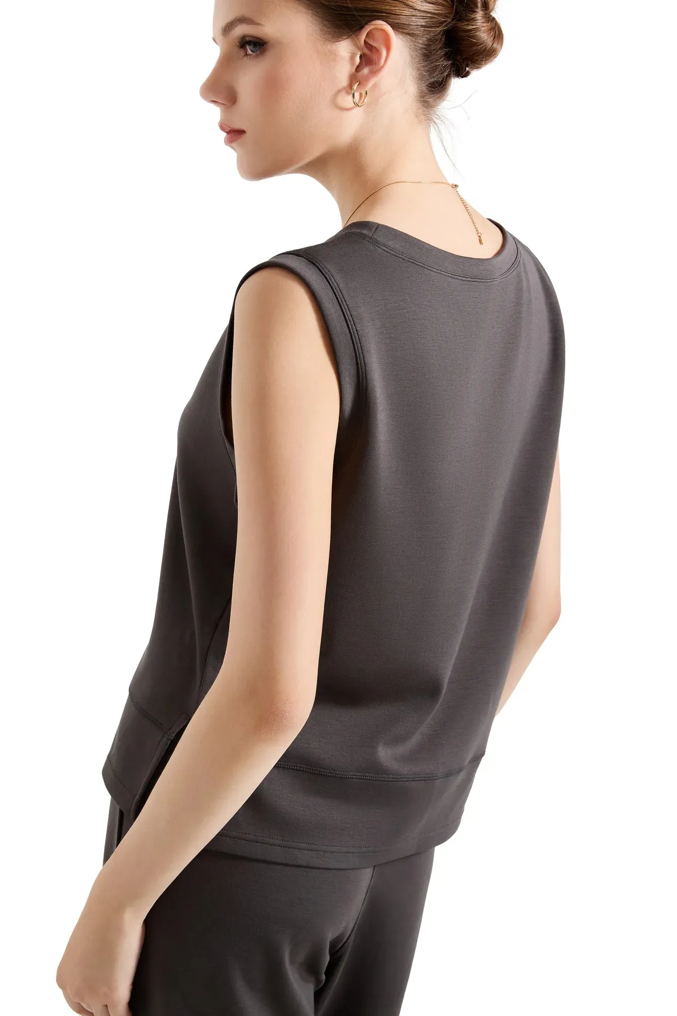 Modal Sleeveless Lounge Set