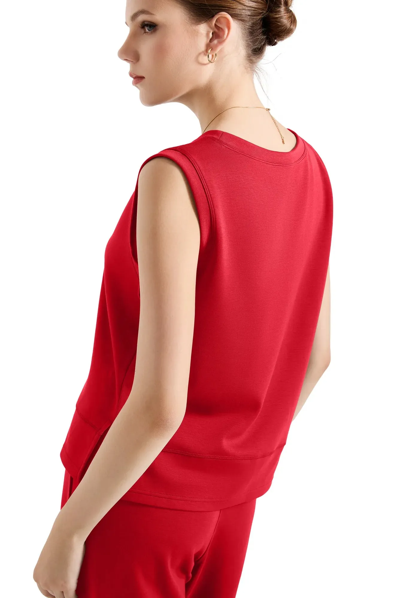 Modal Sleeveless Lounge Set