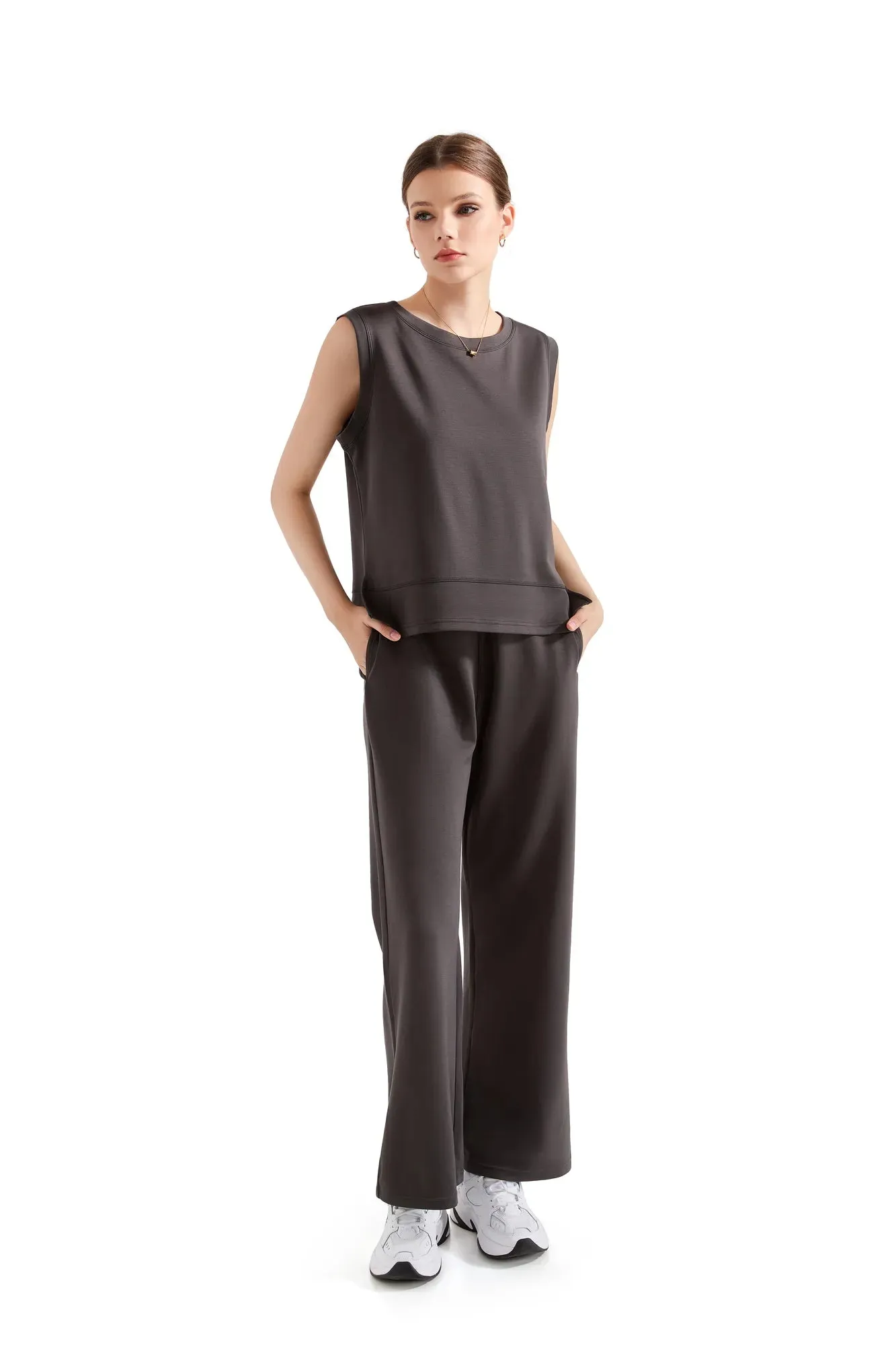 Modal Sleeveless Lounge Set
