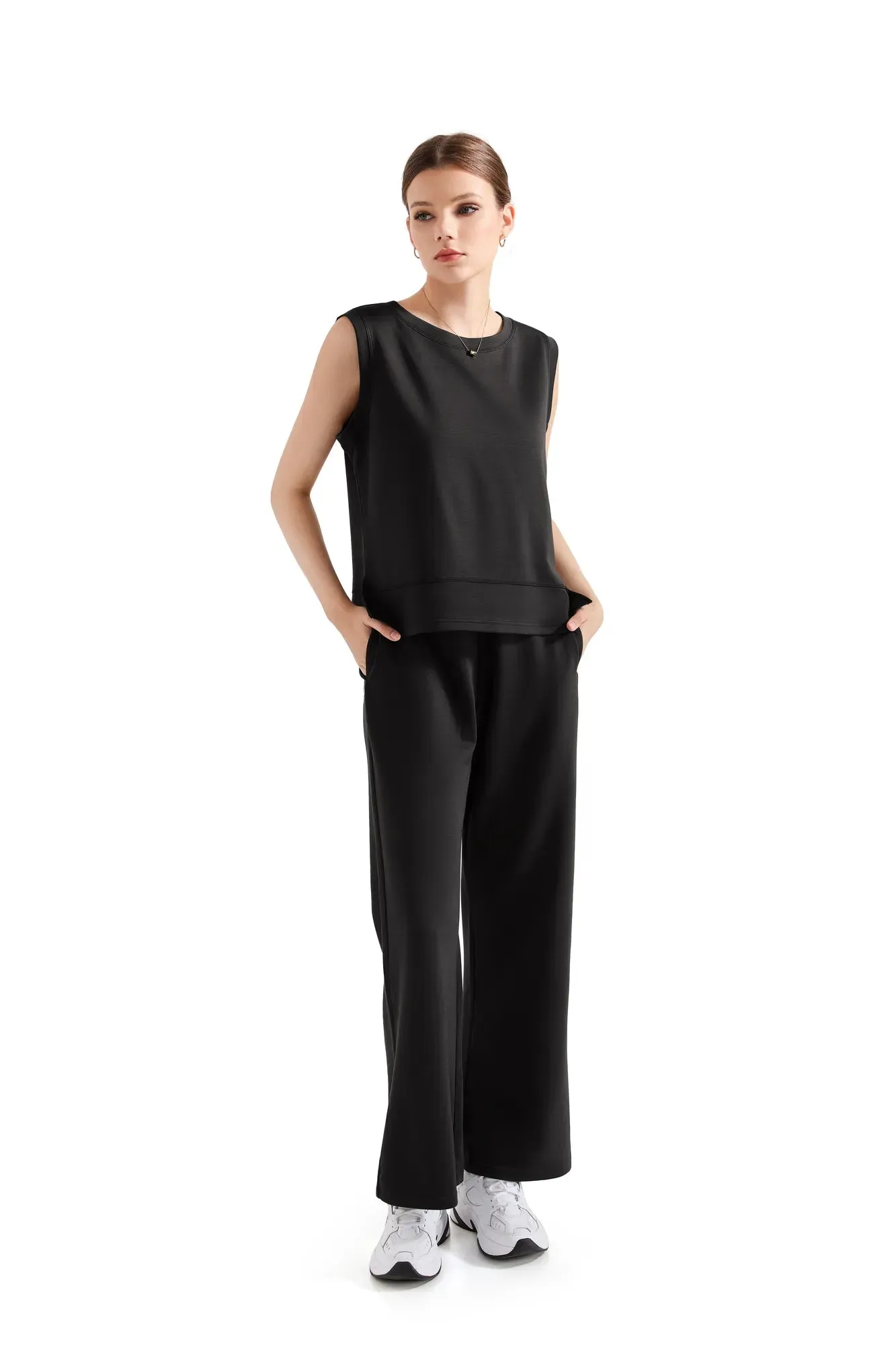 Modal Sleeveless Lounge Set