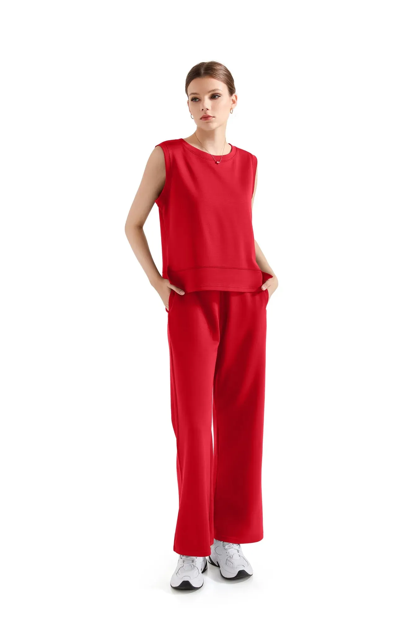 Modal Sleeveless Lounge Set