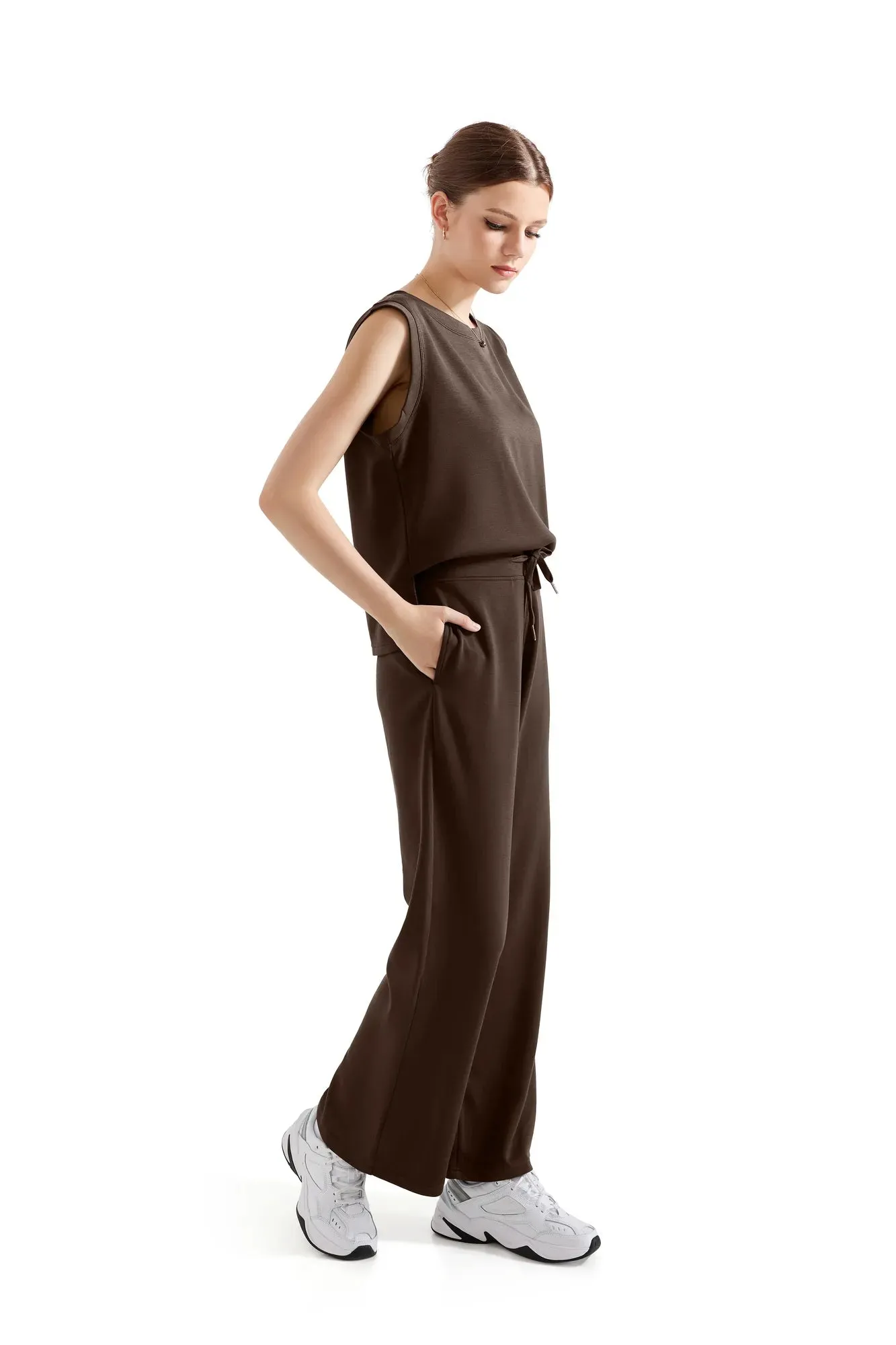 Modal Sleeveless Lounge Set