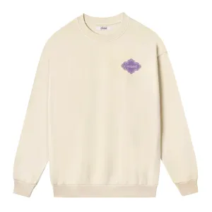 Monaco Crest Crewneck | Creme