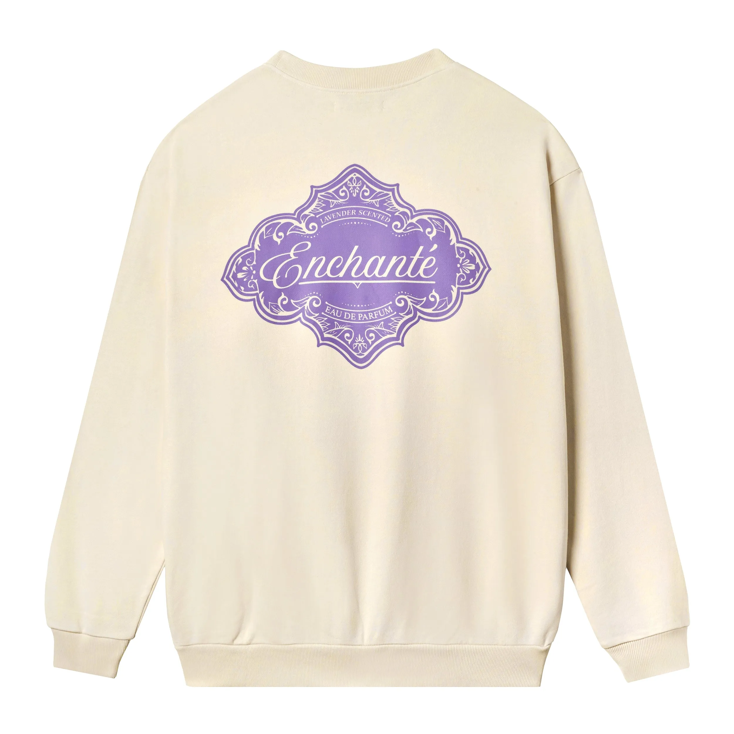 Monaco Crest Crewneck | Creme