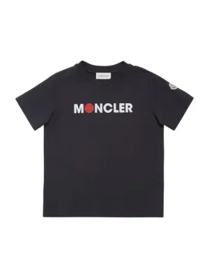 Moncler   Logo cotton jersey t-shirt 
