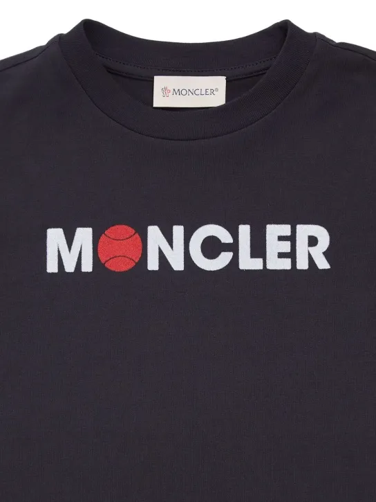 Moncler   Logo cotton jersey t-shirt 