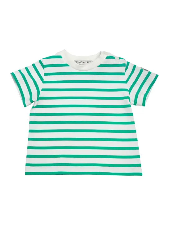 Moncler   Stretch cotton t-shirt 