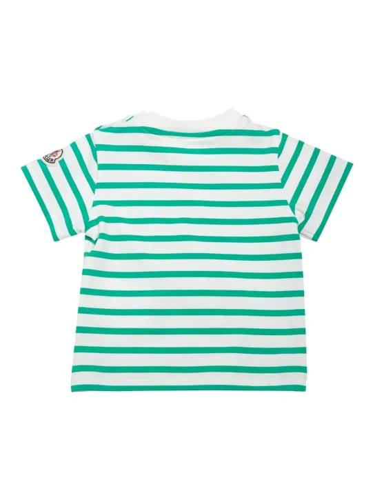 Moncler   Stretch cotton t-shirt 