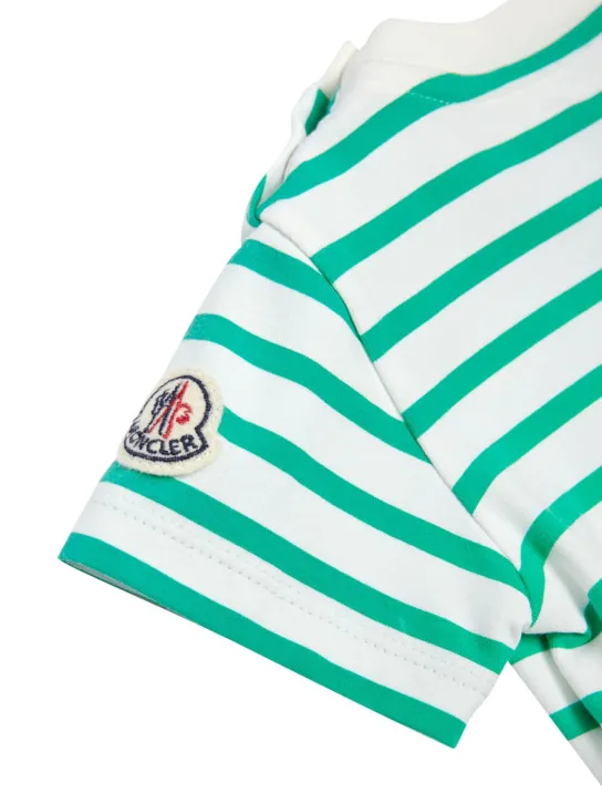 Moncler   Stretch cotton t-shirt 