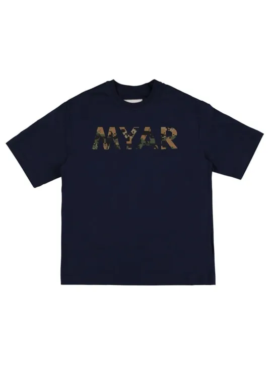 Myar   Cotton jersey t-shirt w/ logo 