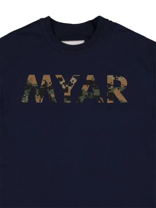 Myar   Cotton jersey t-shirt w/ logo 