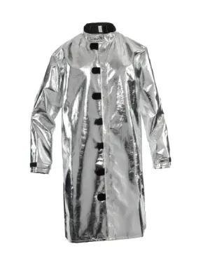 National Safety Apparel NXJH5C Carbon Armour Silvers Aluminized 45 or 50 Inch Jacket