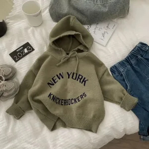 'NEW YORK' Hooded Sweater