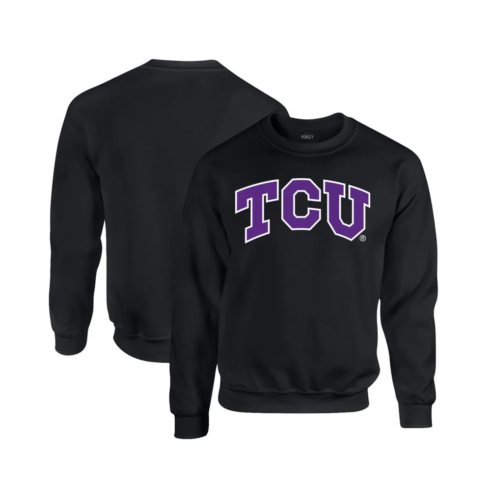 Official NCAA TCU Horned Frogs RYLTCU06 mens / womens boyfriend sweatshirt