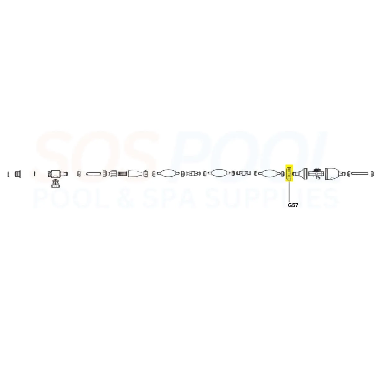 Polaris Back Up Valve Collar For Cleaners | G57