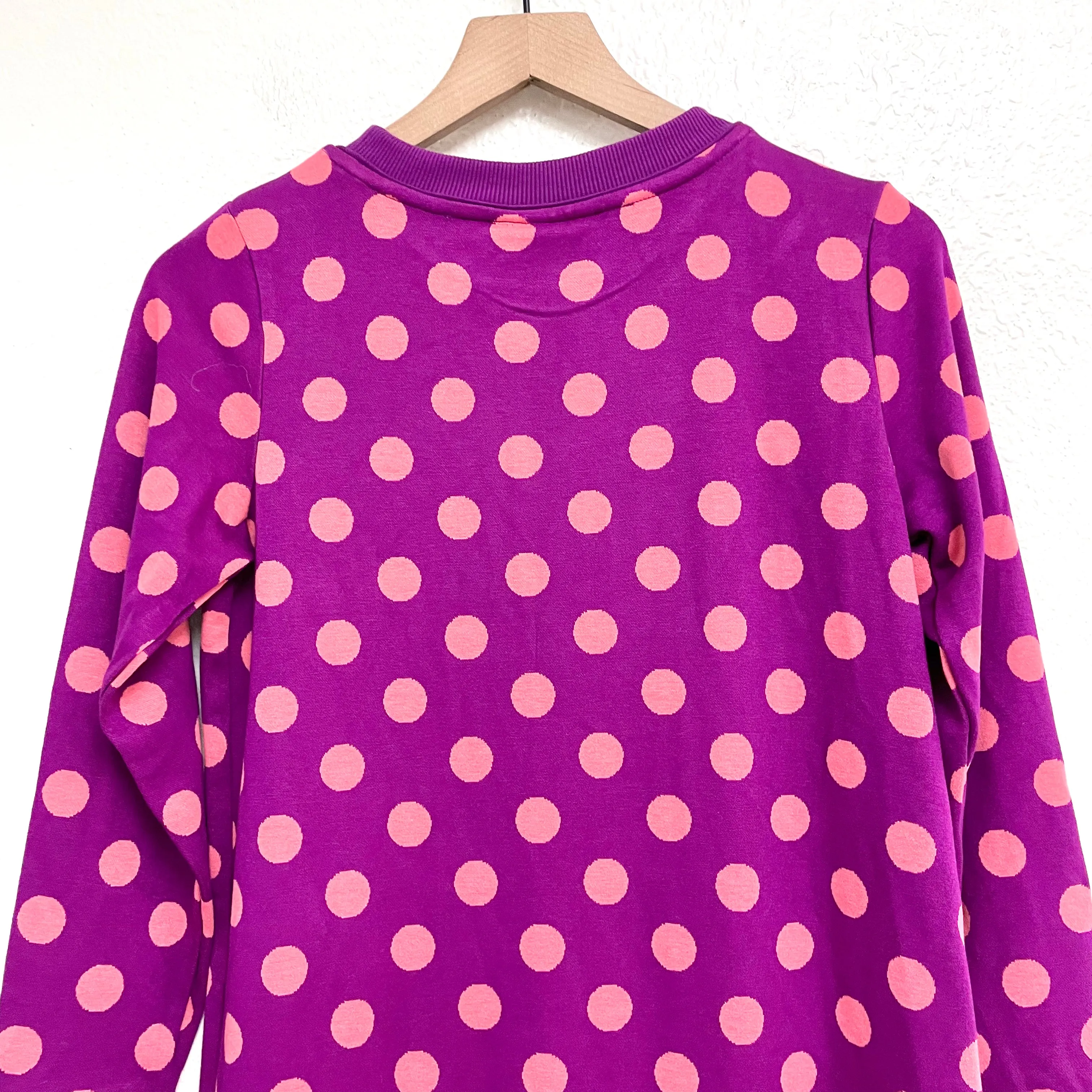 Polka Dot Sweater Dress