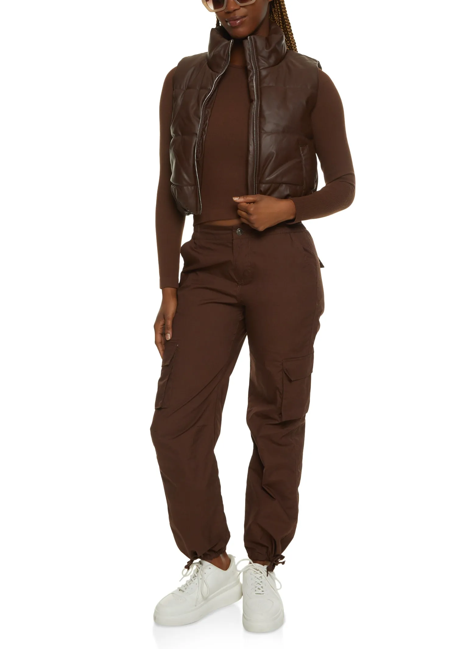 Poplin Cargo Pants
