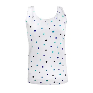 Printed Jersey Vest Top- Dot