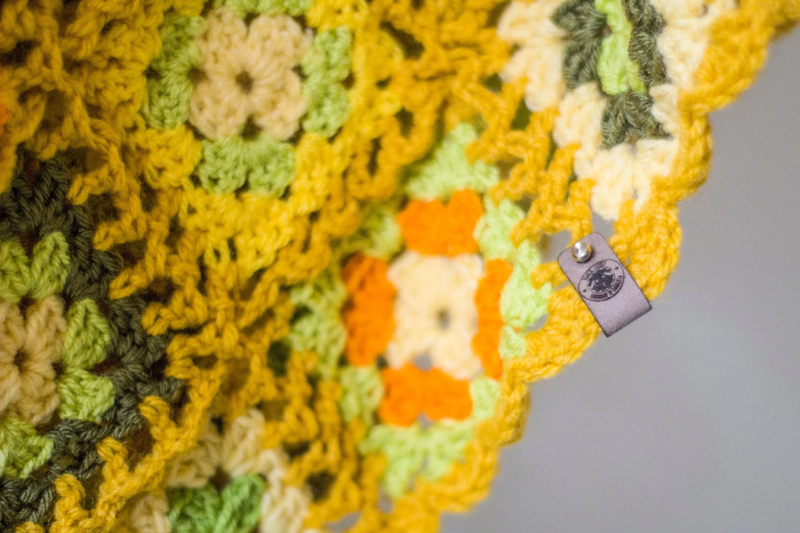 "Van Gogh Sunflowers" poncho cardigan