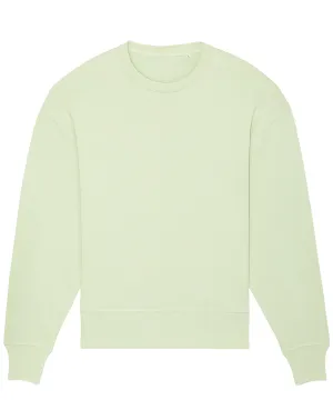 Radder oversized brushed crewneck (STSU857) | Stem Green