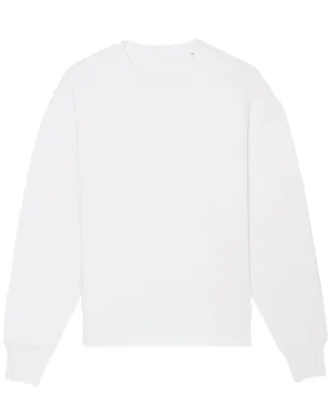 Radder oversized brushed crewneck (STSU857) | White