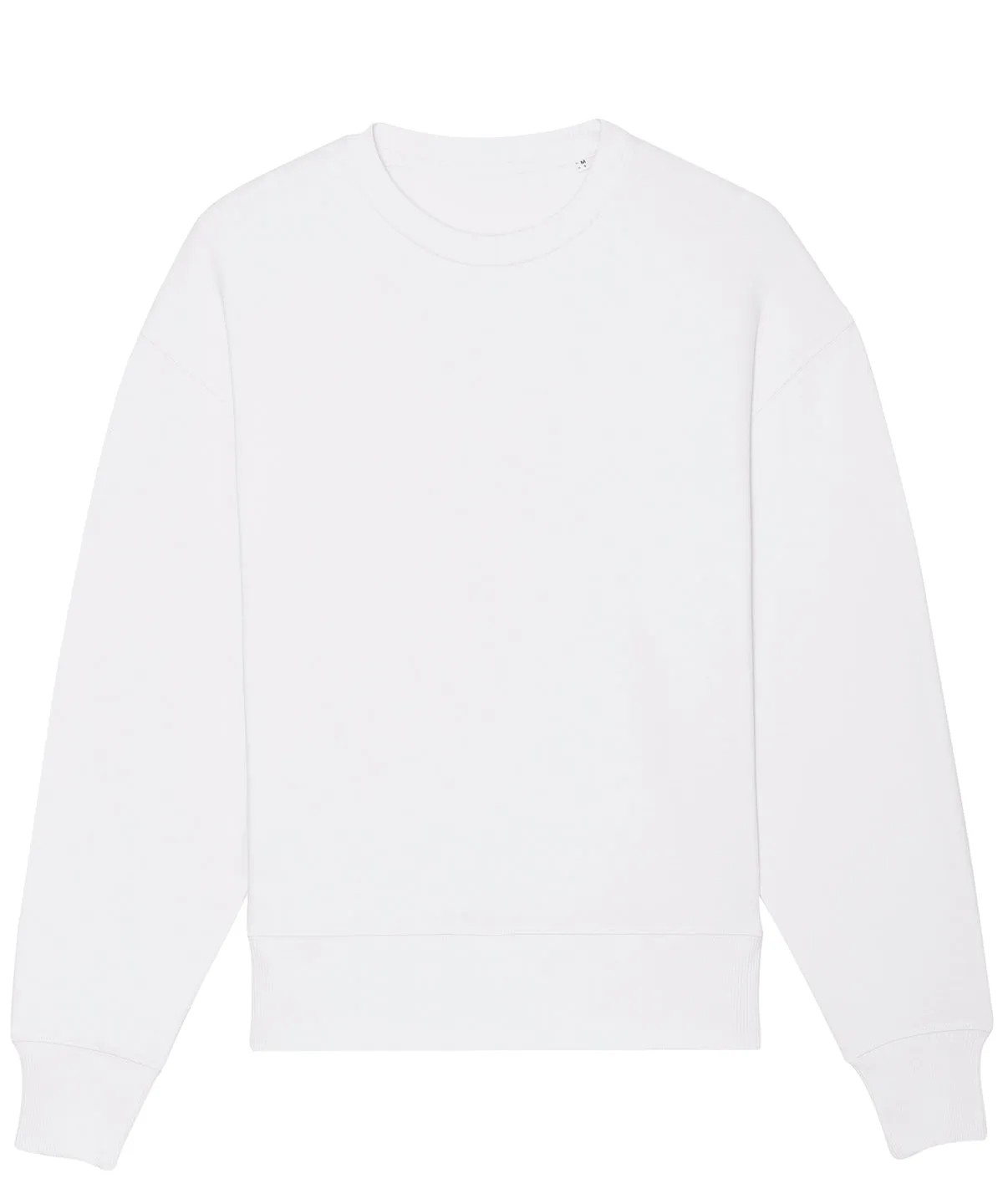Radder oversized brushed crewneck (STSU857) | White