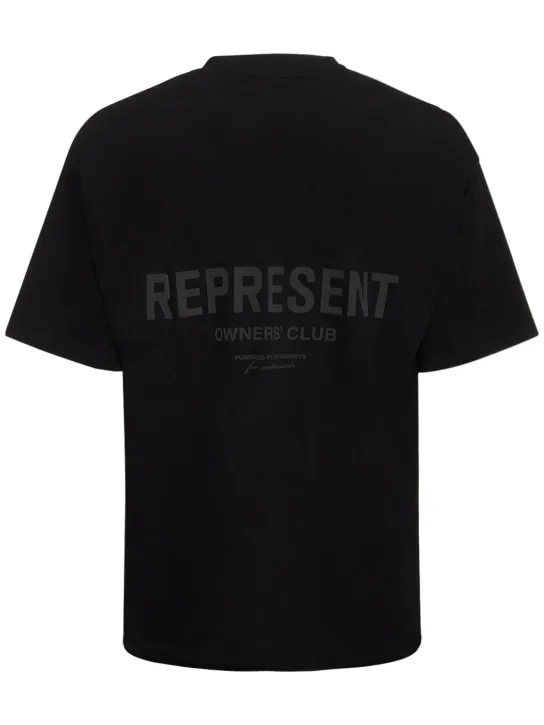 Represent   Owners Club logo cotton t-shirt 