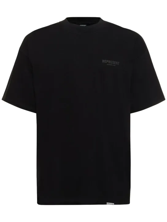 Represent   Owners Club logo cotton t-shirt 