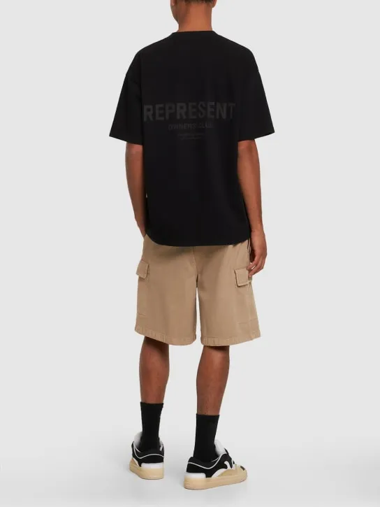 Represent   Owners Club logo cotton t-shirt 