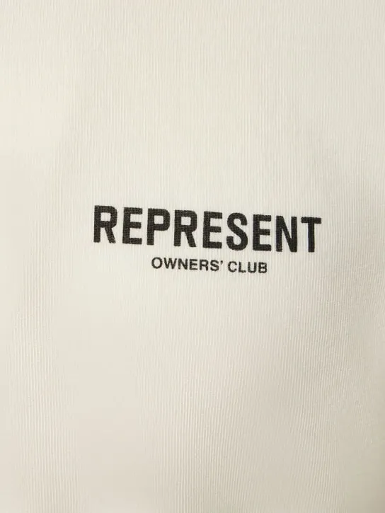 Represent   Owners Club logo cotton t-shirt 