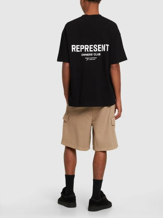 Represent   Owners Club logo cotton t-shirt 