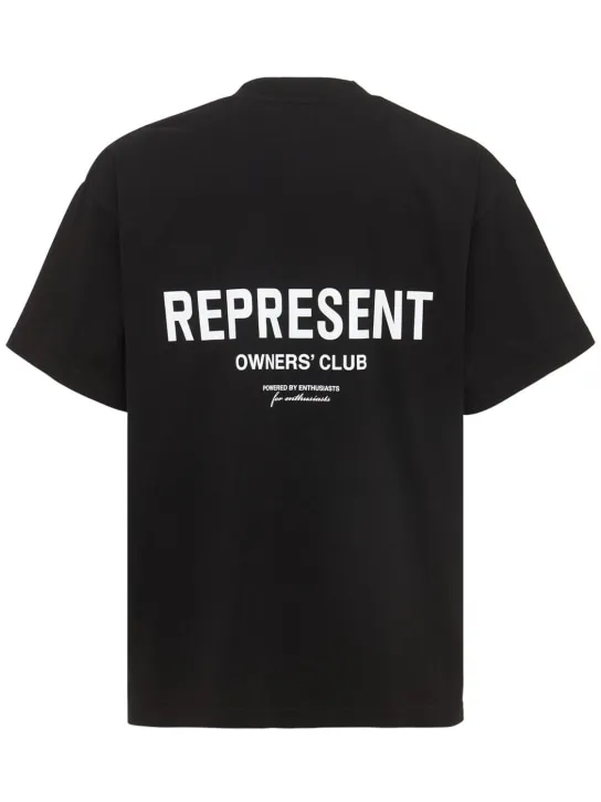 Represent   Owners Club logo cotton t-shirt 