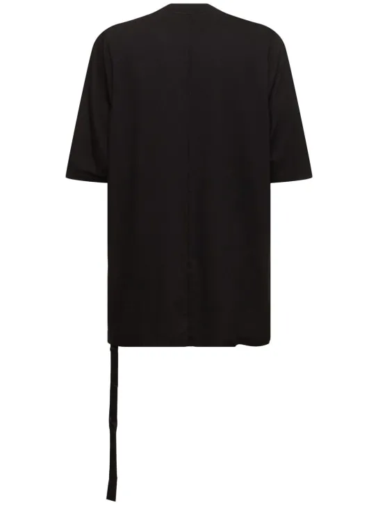 Rick Owens DRKSHDW   Jumbo SS cotton jersey t-shirt 