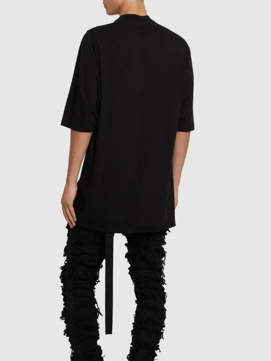 Rick Owens DRKSHDW   Jumbo SS cotton jersey t-shirt 