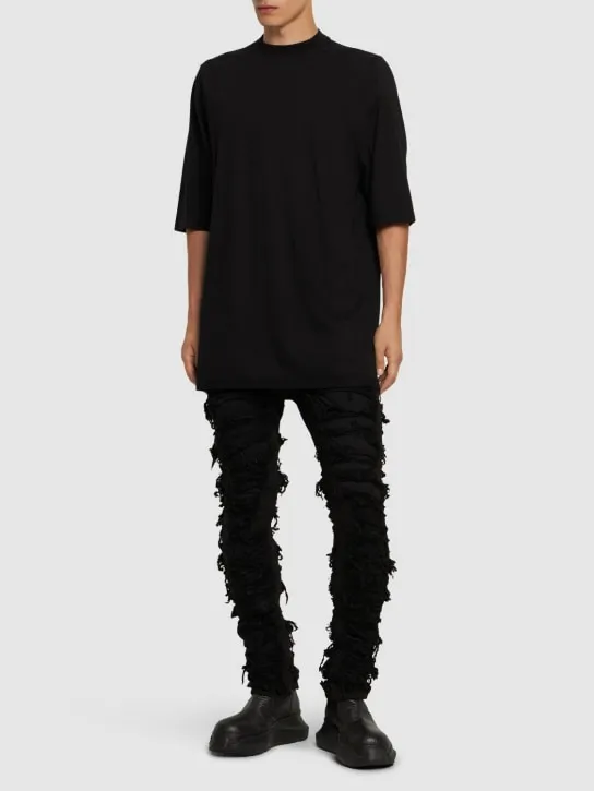 Rick Owens DRKSHDW   Jumbo SS cotton jersey t-shirt 