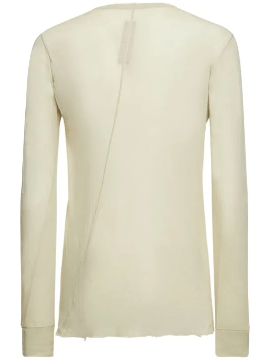 Rick Owens   Unstable basic cotton l/s t-shirt 