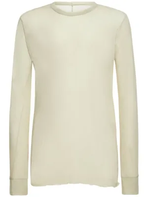 Rick Owens   Unstable basic cotton l/s t-shirt 