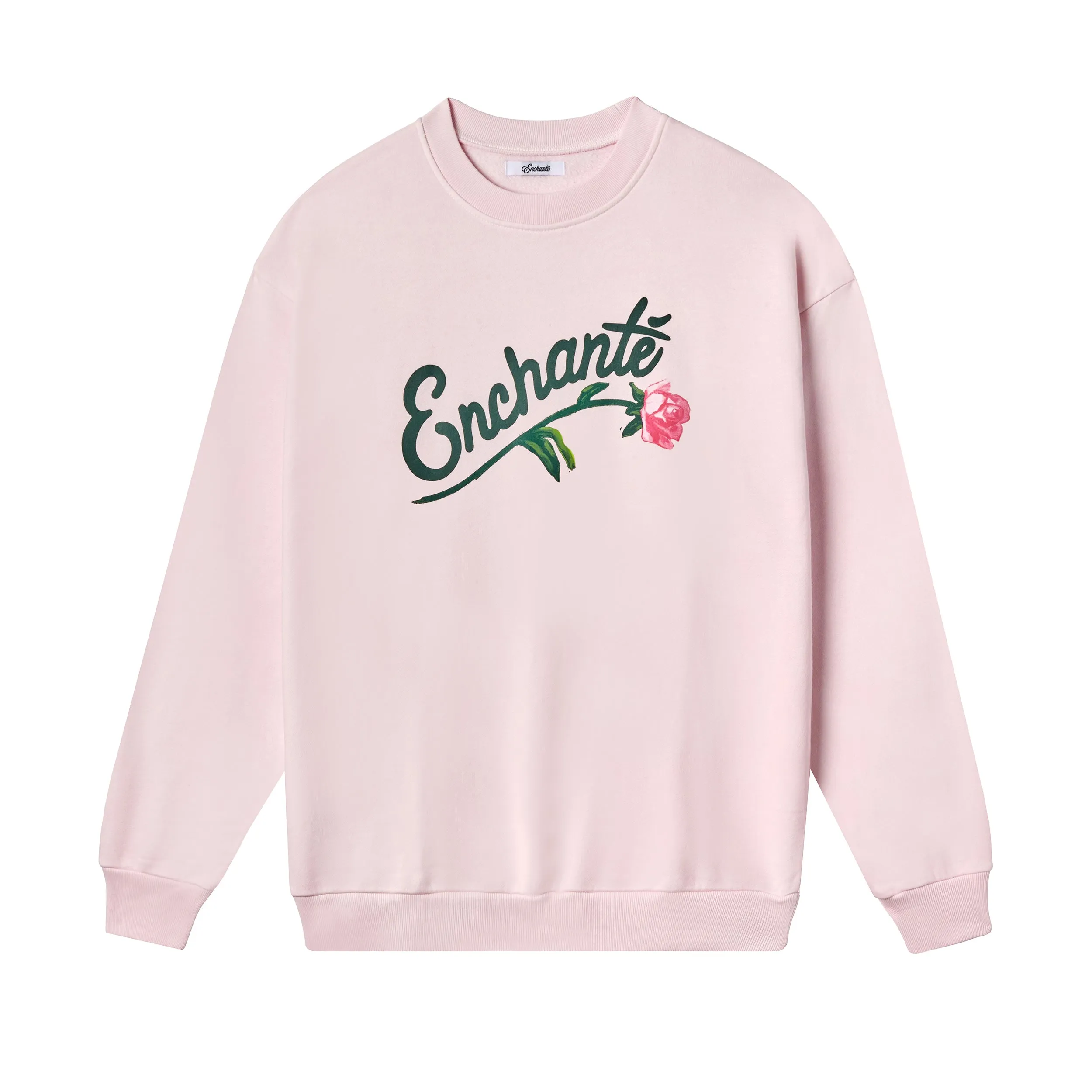 Rose Crewneck | Pink