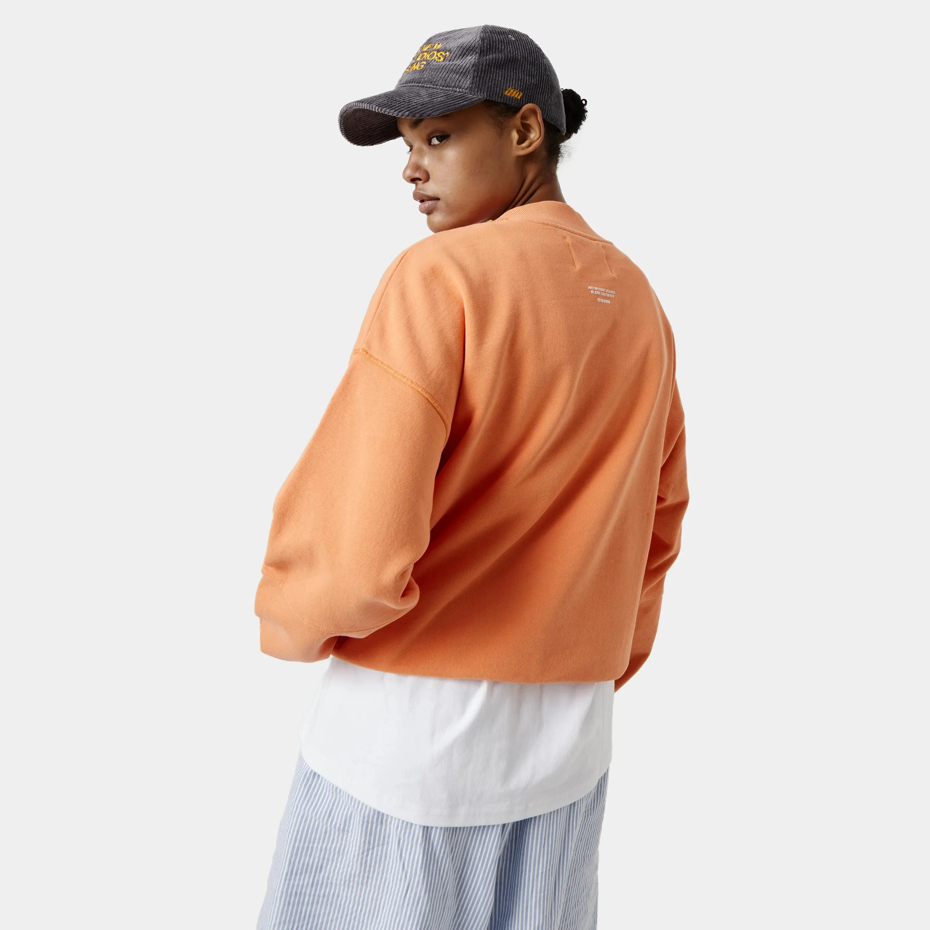 Serenity Apricot Oversized Crewneck