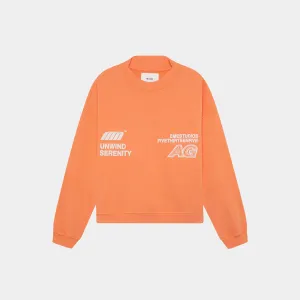 Serenity Apricot Oversized Crewneck