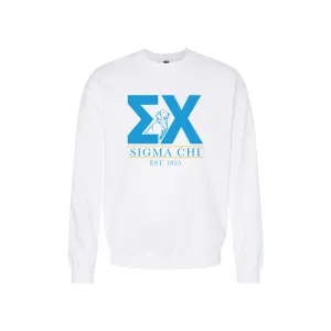 Sigma Chi Golden Letters Crewneck