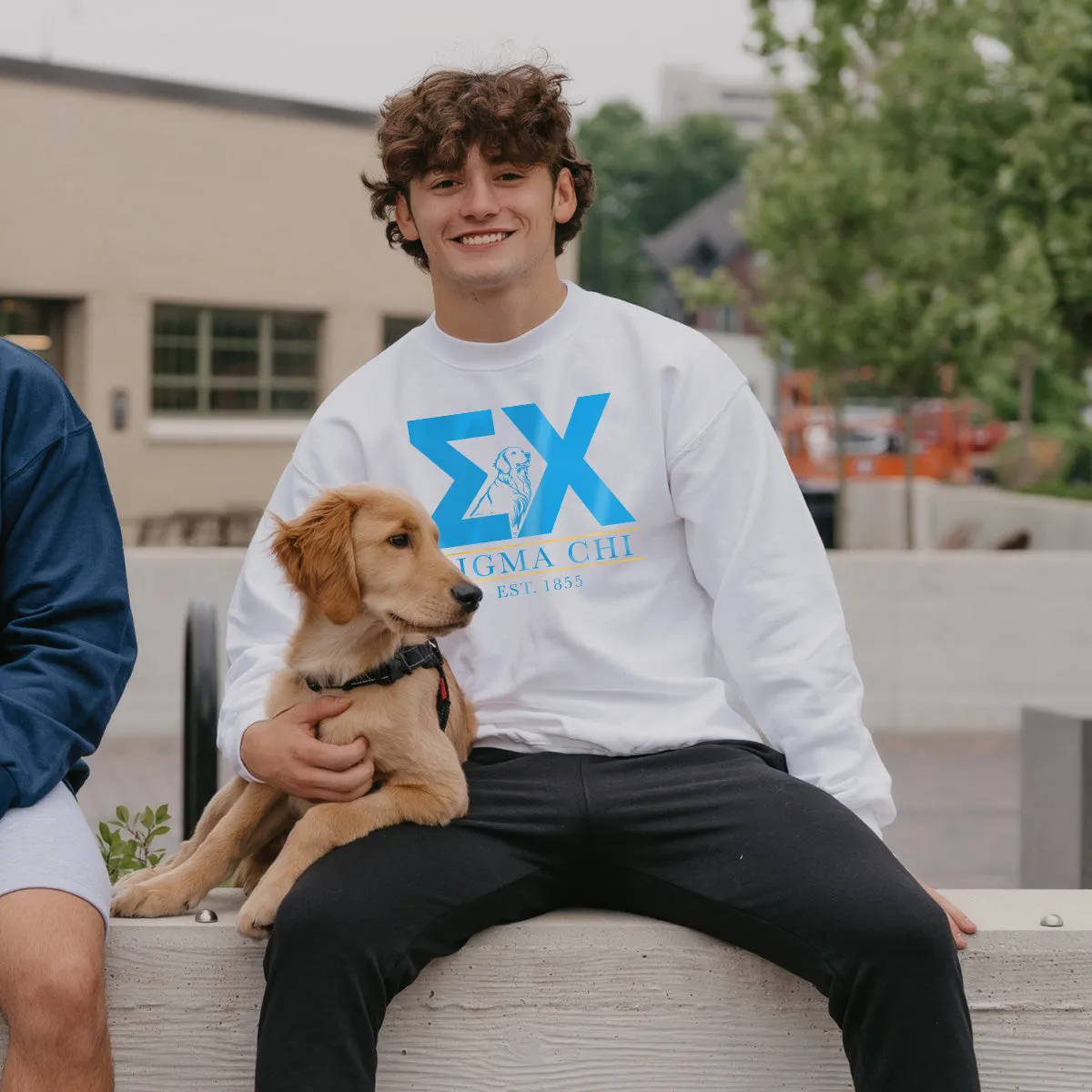 Sigma Chi Golden Letters Crewneck