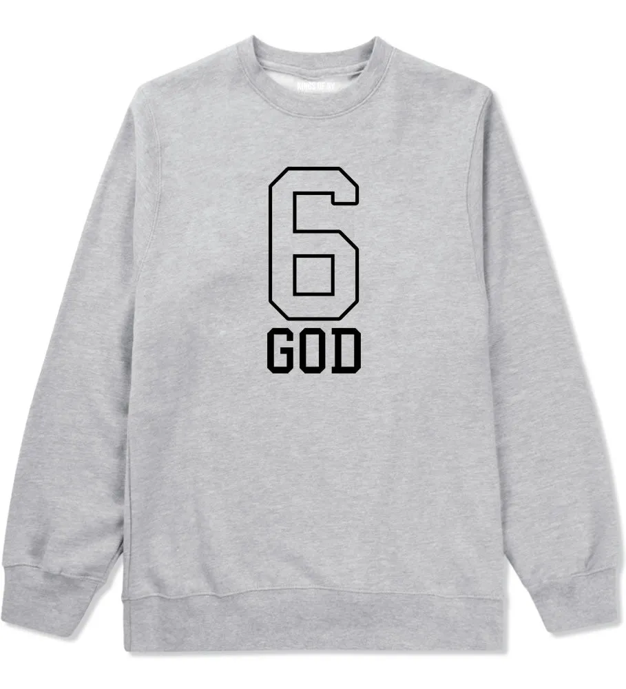 Six 6 God Crewneck Sweatshirt