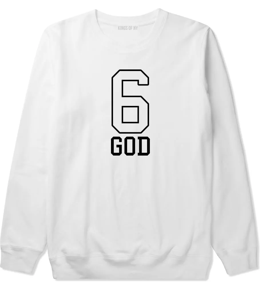 Six 6 God Crewneck Sweatshirt