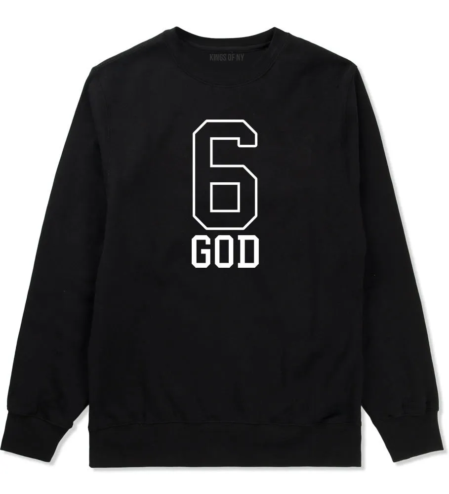 Six 6 God Crewneck Sweatshirt